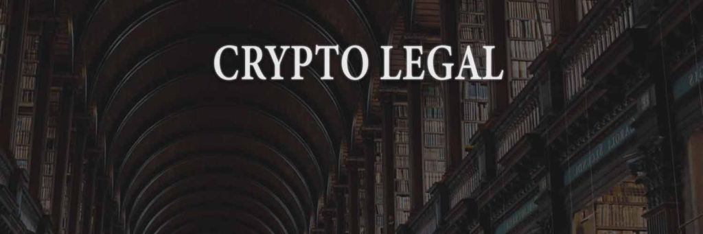 Crypto Legal arrière plan