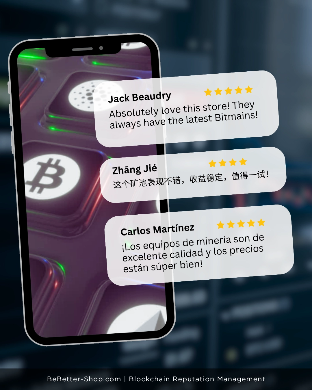 BeBetter Shop | Web3 Trust Engines background