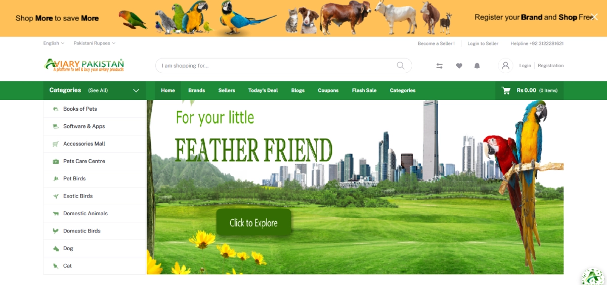 Aviary Pakistan Online Pet Shopss background