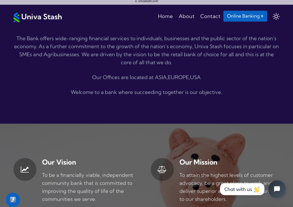 Univa Stashs background