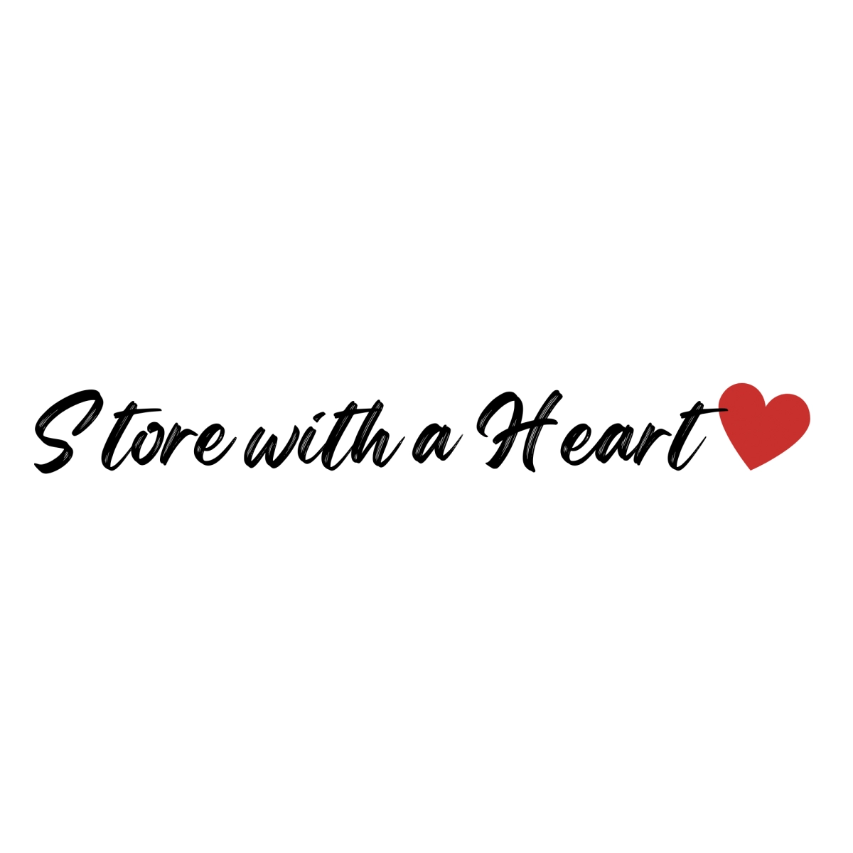 Store with a Hearts background