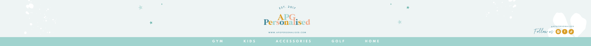 APG Personaliseds background