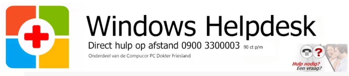 Windows Helpdesks achtergrond