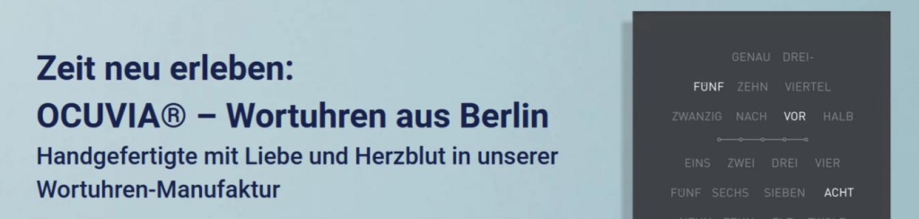 ocuvia.des achtergrond