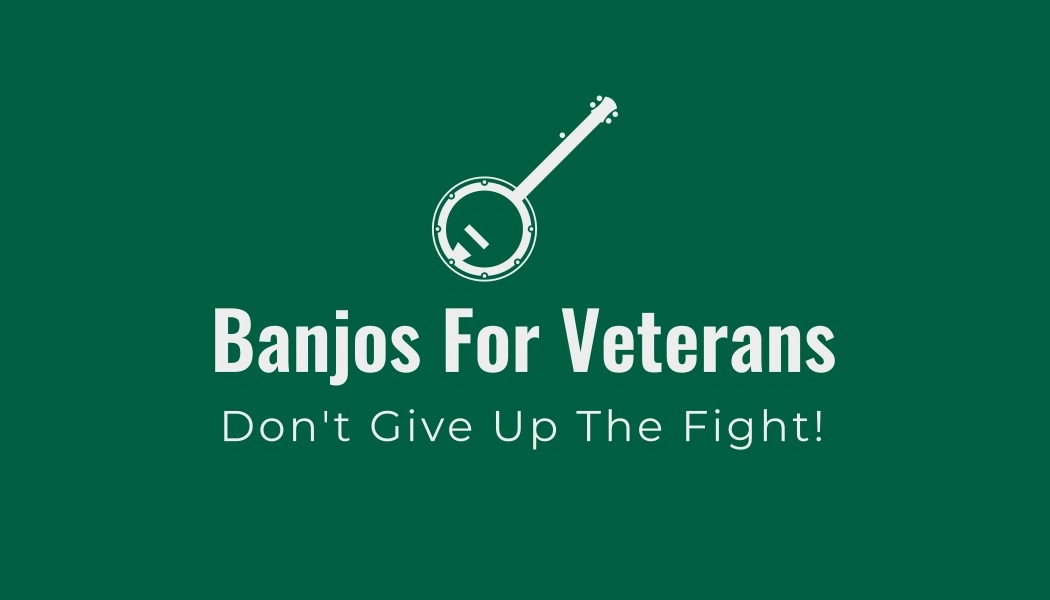Banjos For Veteranss background