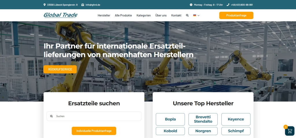 Global Trade GmbH Hintergrund