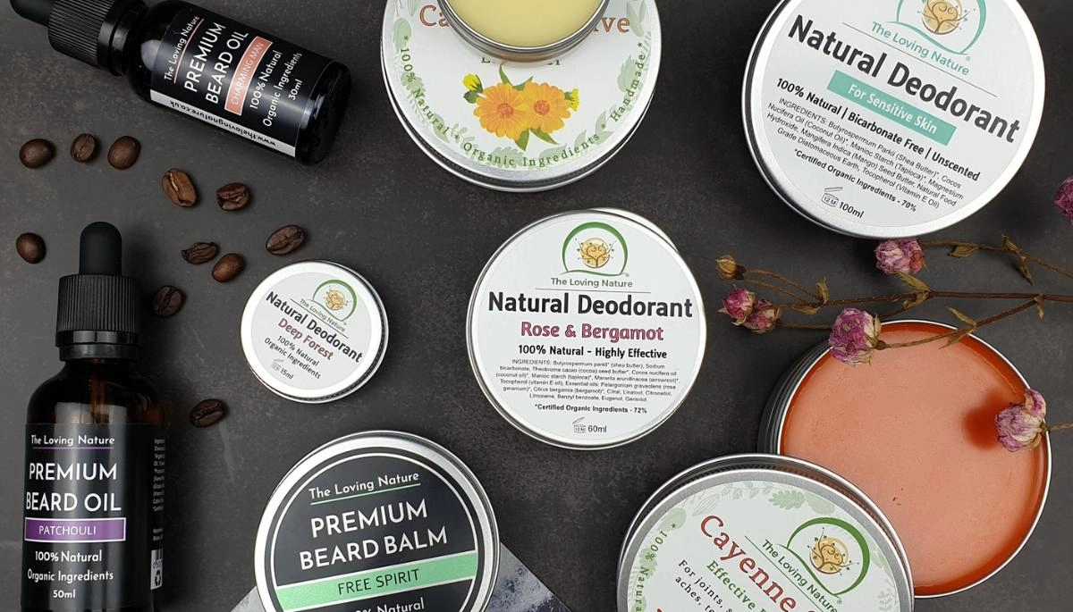 The Loving Nature Organic Skin & Haircares background