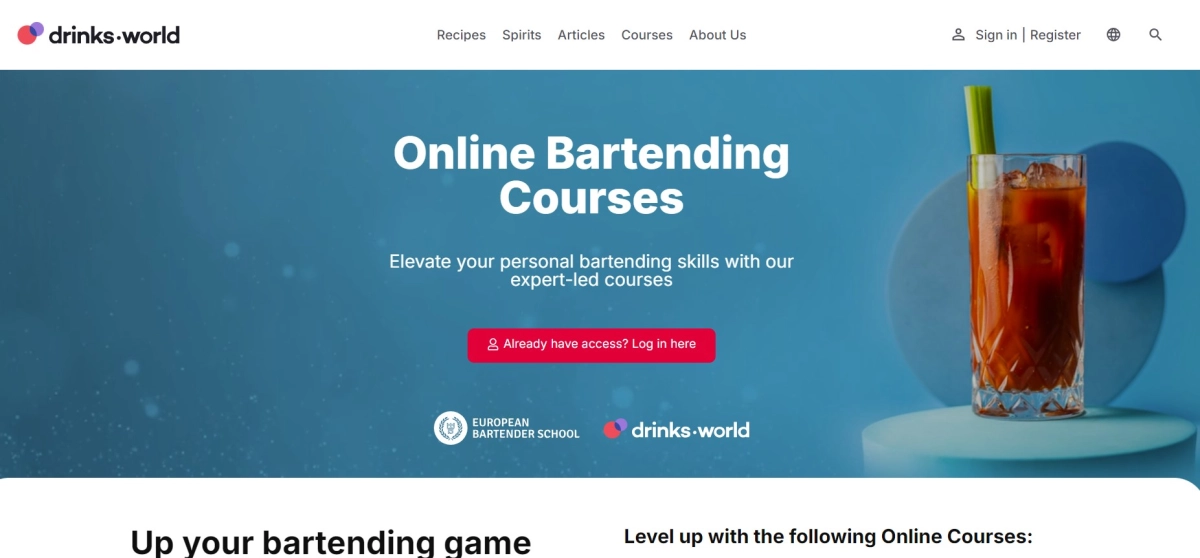 Drinksworlds background