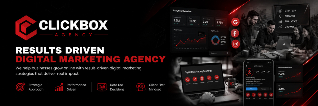 ClickBox Digital Marketing Agencys background