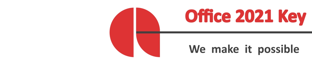 Office 2021 Keys background