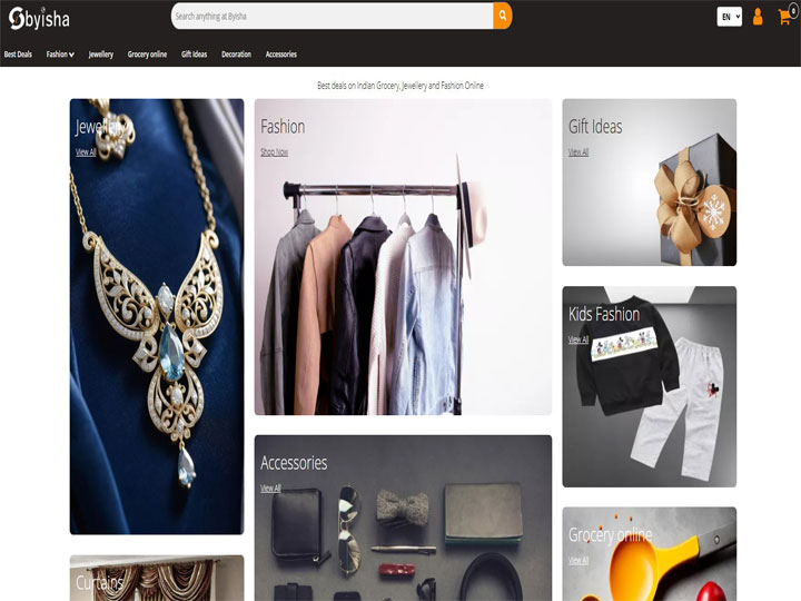 Byisha Online Shops background