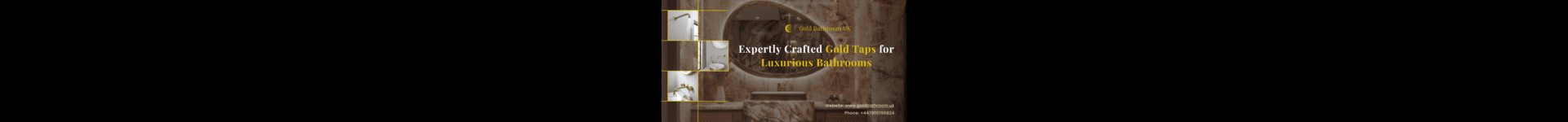 Gold Bathroom arrière plan