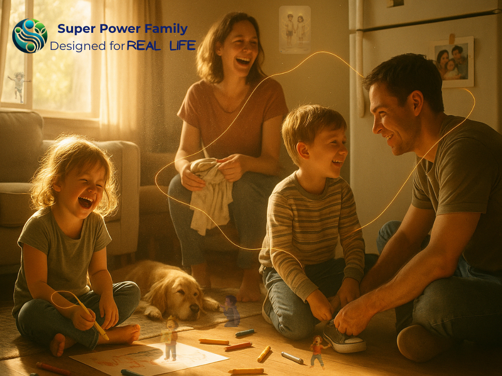 Super Power Family Hintergrund