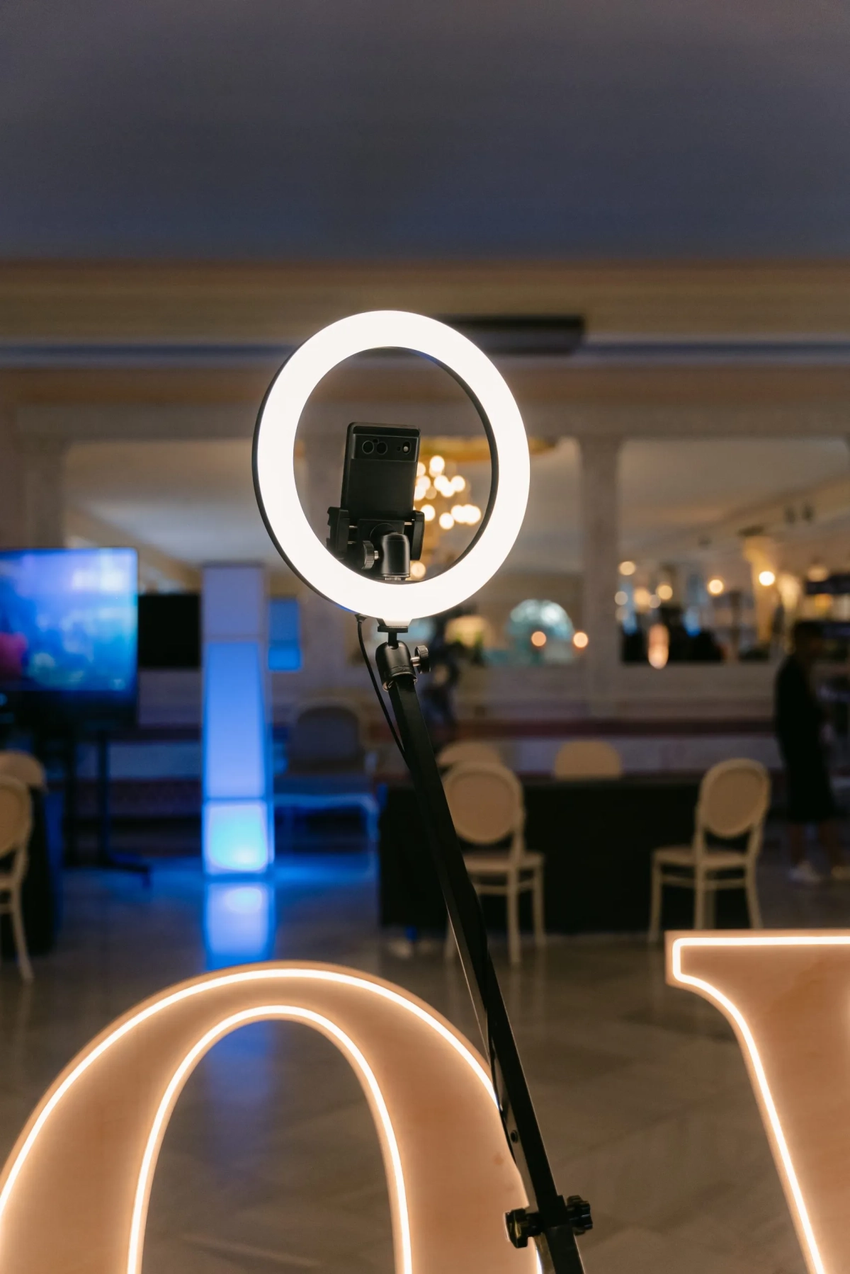 Fotomatón 360 Málaga de fondo