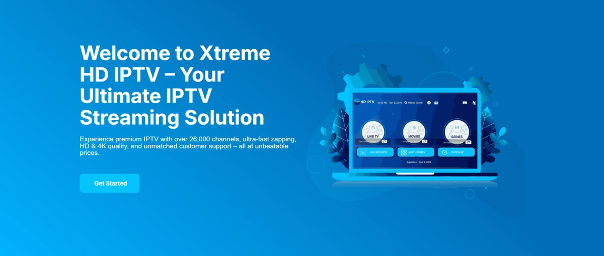 Xtreme HD IPTVs background