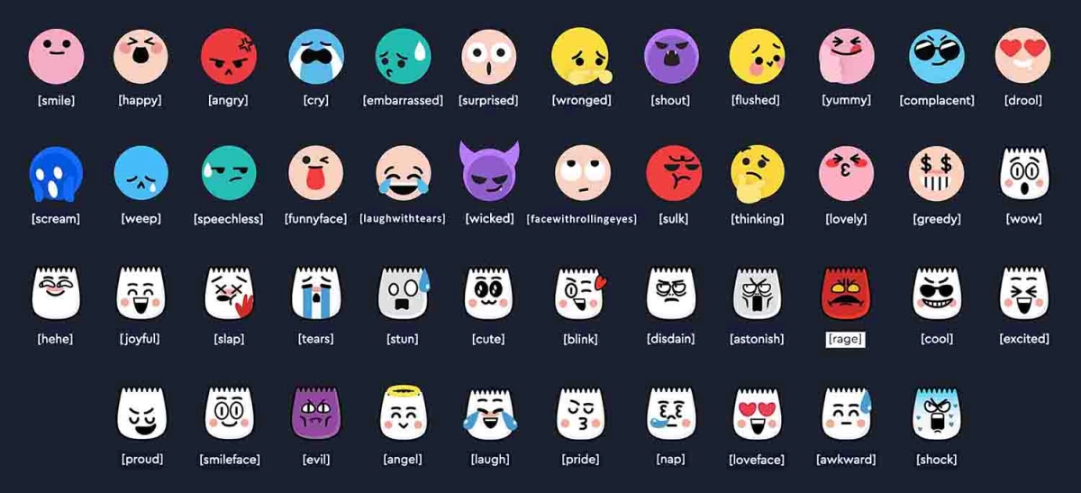 TikTok Emojiss background