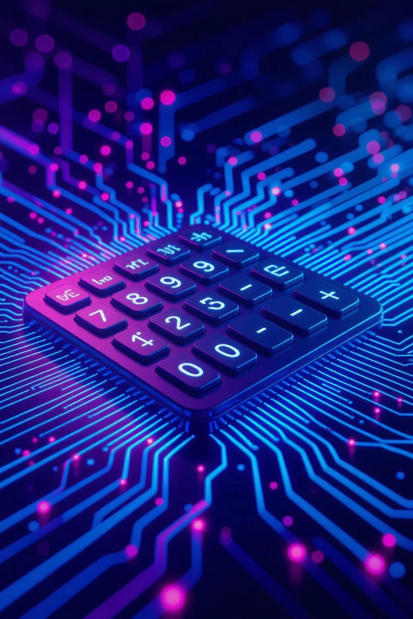 F Calaculator.coms background