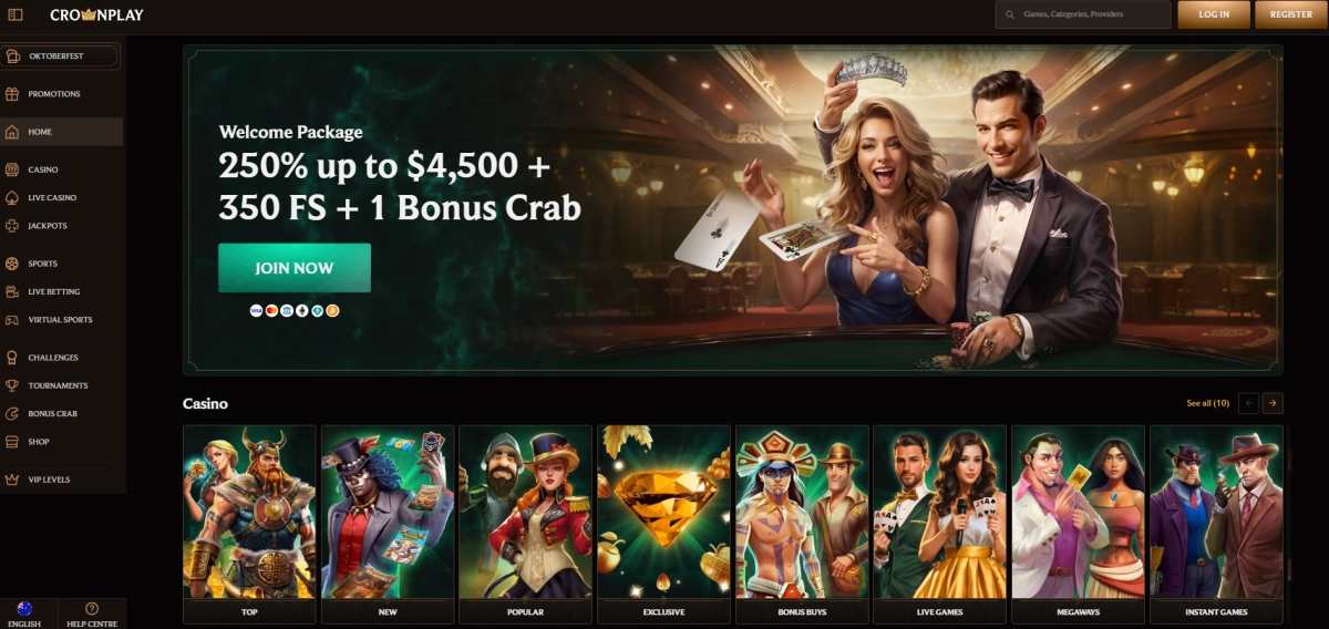 CrownPlays background