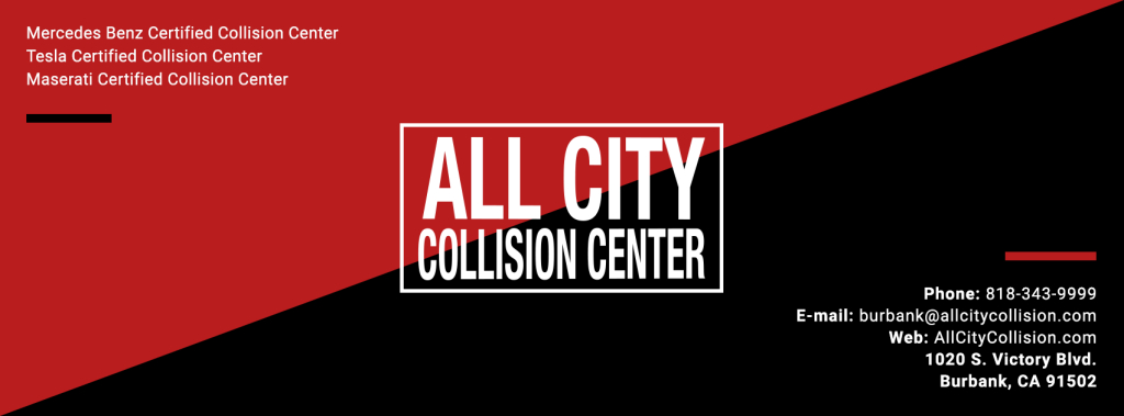 All City Collision Center Auto Body Shop in Burbanks background