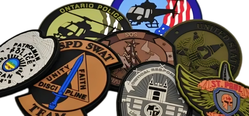 Custom patches makers background