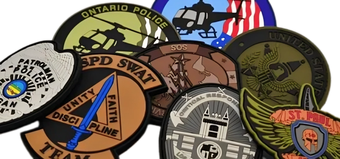 Custom patches makers background