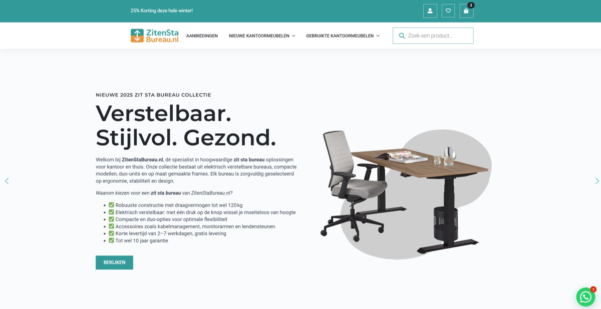 Zit Sta bureau kopens achtergrond