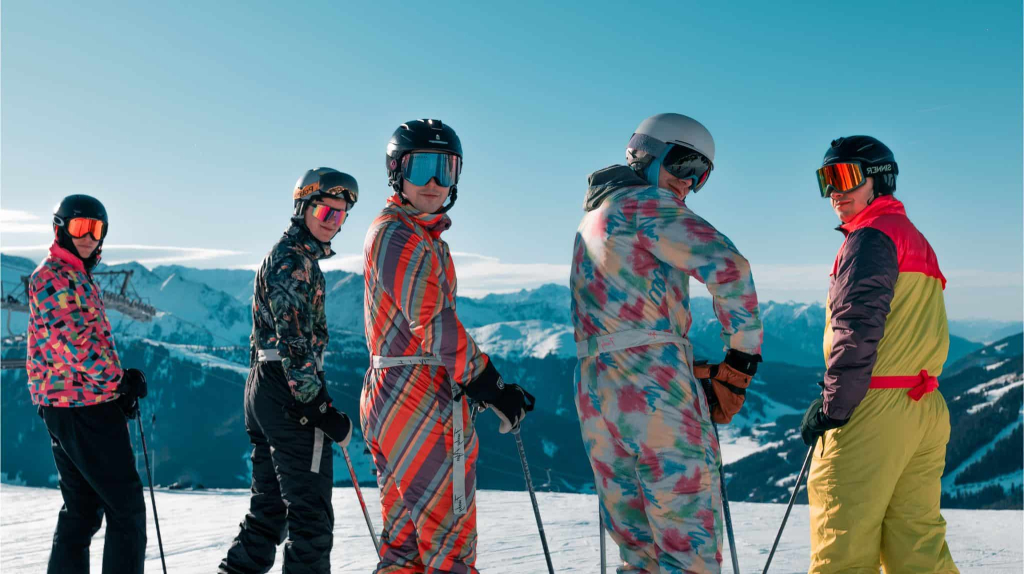 Funky Alpss achtergrond