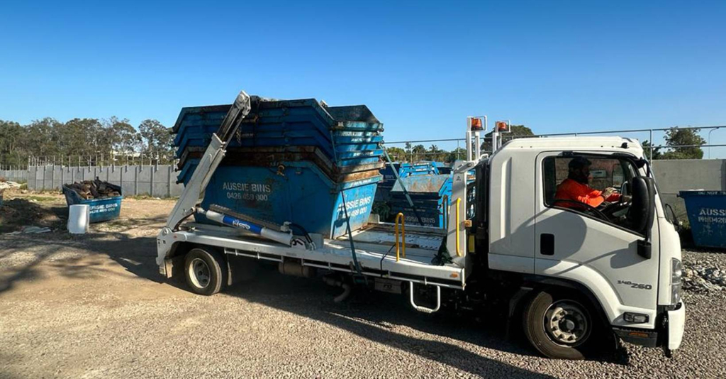 Aussie Skip Bins Brisbane Pty Ltds background