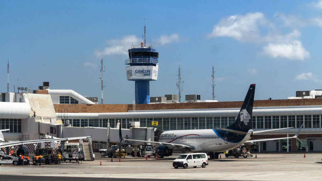 Cancun Airports background