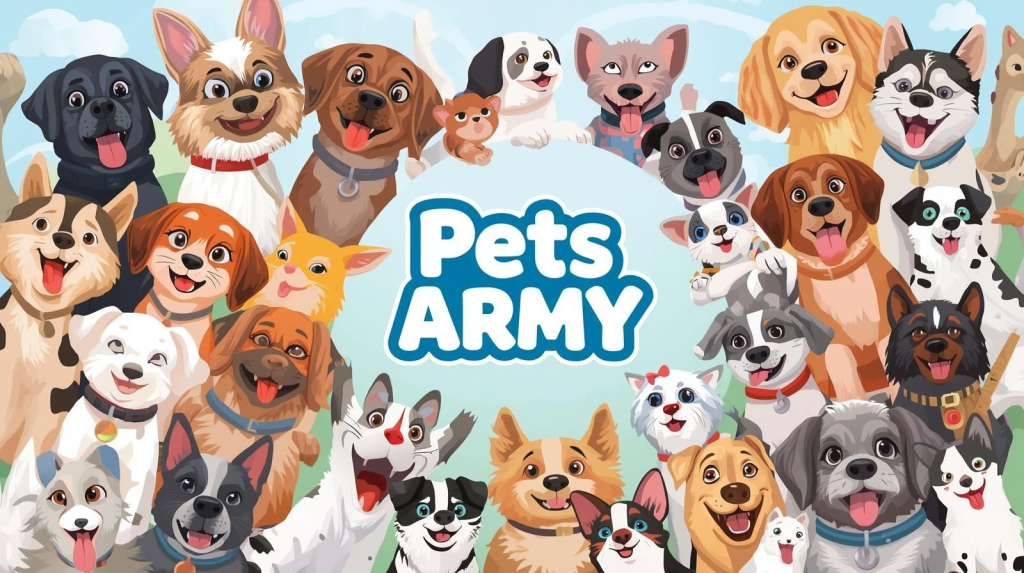 Pets Armys background
