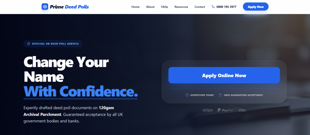 Prime Deed Pollss background