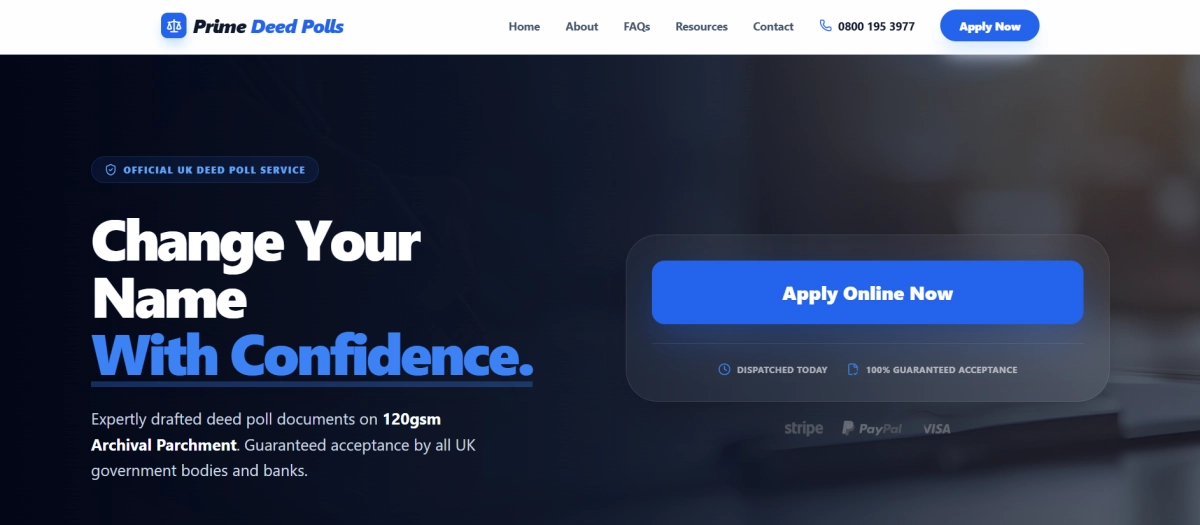 Prime Deed Pollss background