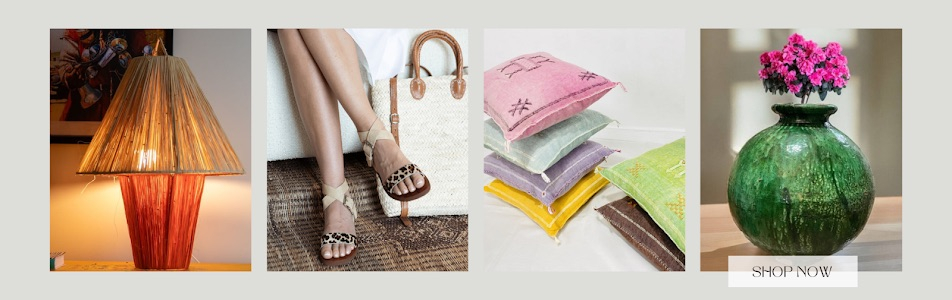 Morocco Crafts background