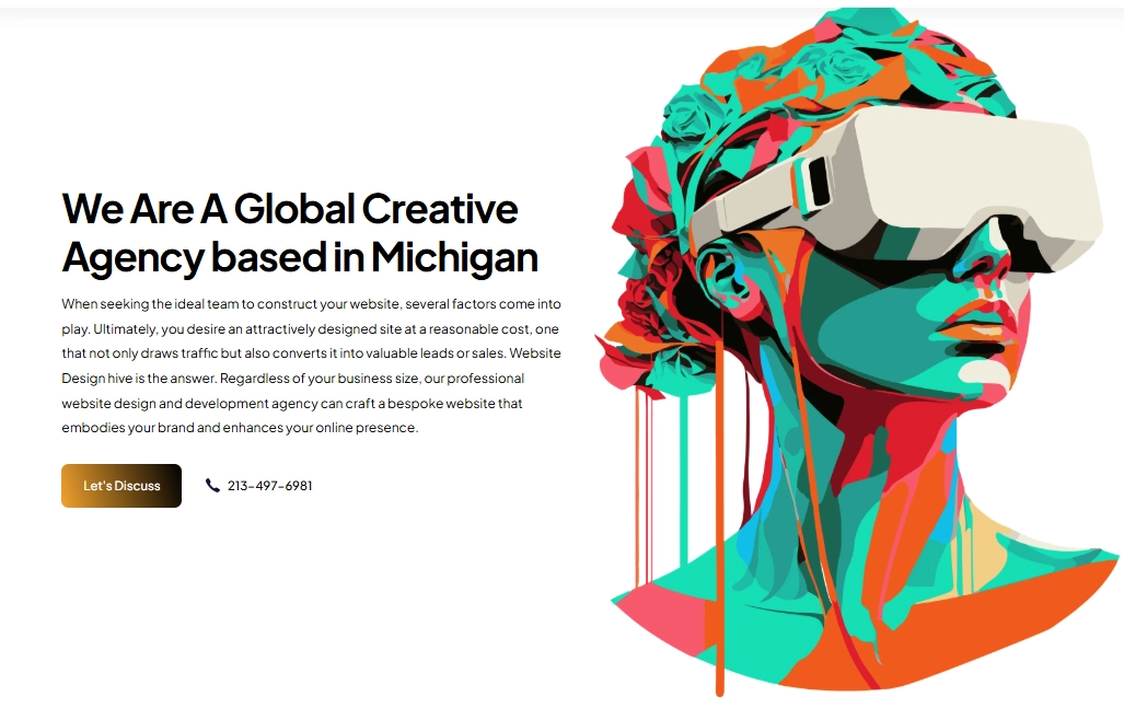 Website Design Hives background