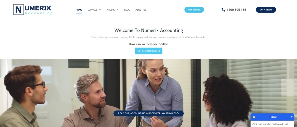 Numerix Accounting Sydney - Outsourcing Bookkeeping & Accountings background