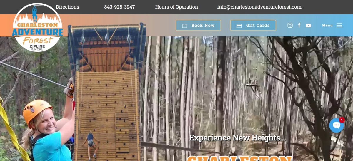 Charleston Adventure Forests background