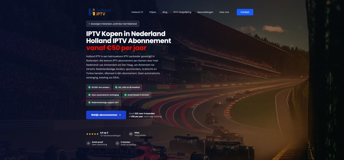 Holland IPTVs achtergrond