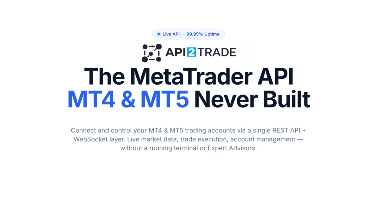 API2TRADEs background