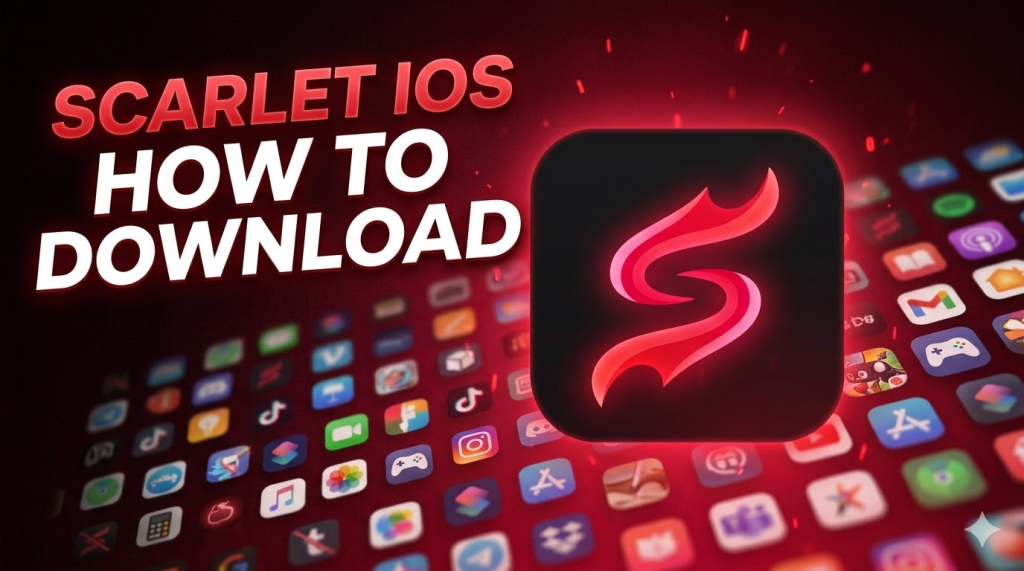Scarlet iOSs background