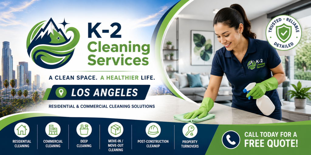 K-2 Cleaning Services background