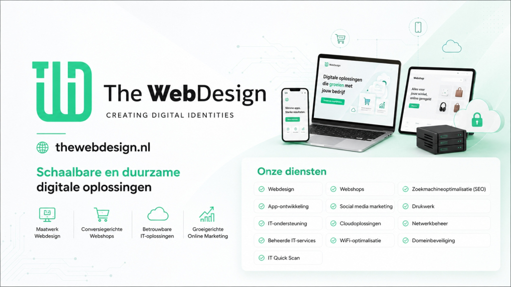 The WebDesign - Website Laten Makens achtergrond