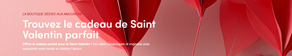 Cadeau St Valentins background