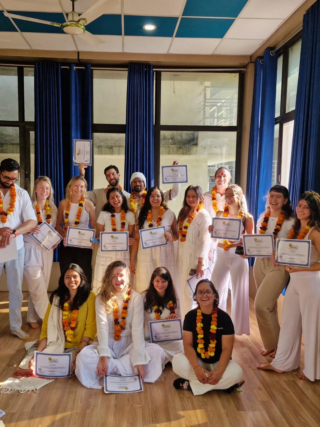 Rishikul Yogshala Rishikeshs background