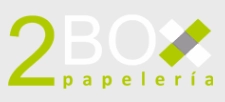 Logotipo de 2Box Papelería