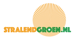 Logo van stralendgroen