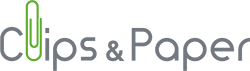 Logo van clipsandpaper.nl