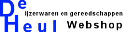 Logo of De Heul ijzerwaren en gereedschappen