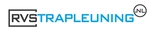 Logo van rvs trapleuning