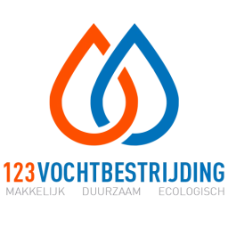 Logo van 123vochtbestrijding.nl