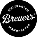 Logo von Breuers Weltkarten Manufaktur